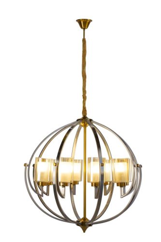 Подвесная люстра AM Group AM372 SP8 GAB+SN