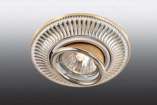 Встраиваемый светильник с узорами Vintage 369859 Novotech