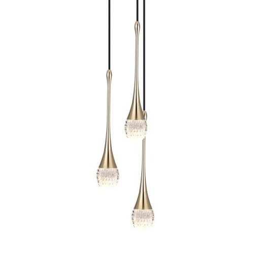 P0844-3B s-gold Светильник подвесной Delight Collection P0844 P0844-3B s-gold