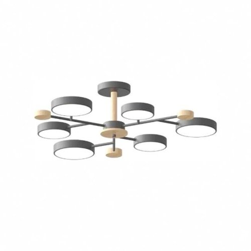 L3214-750 GR Потолочная люстра L LED4U L3214-750 GR