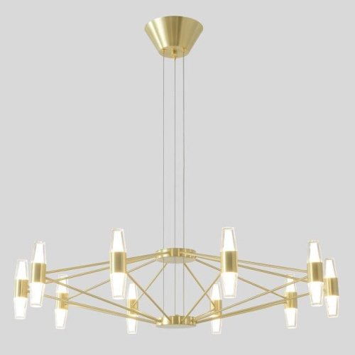 DOROTEA SP10 GOLD Подвесная люстра Crystal Lux Dorotea DOROTEA SP10 GOLD