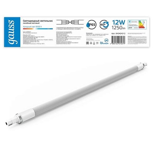 843424312 Мебельный светильник Gauss 843424312