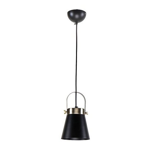 MD.3607-1-P BK+AB Светильник подвесной IMEX MD.3607-1-P BK+AB