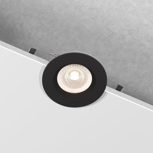 Встраиваемый светильник Elektrostandard City 25060/01 GU10 черный IP44