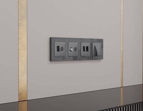 Накладка на механизм Ambrella Volt ALFA AP6621