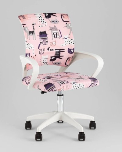 Офисное кресло Stool Group OUE-2501WC Pink Cats