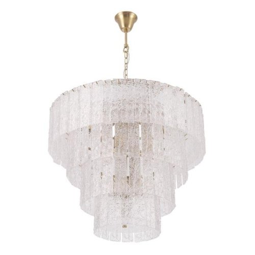 RICARDO SP14 BRASS Подвесная люстра Crystal Lux Ricardo RICARDO SP14 BRASS