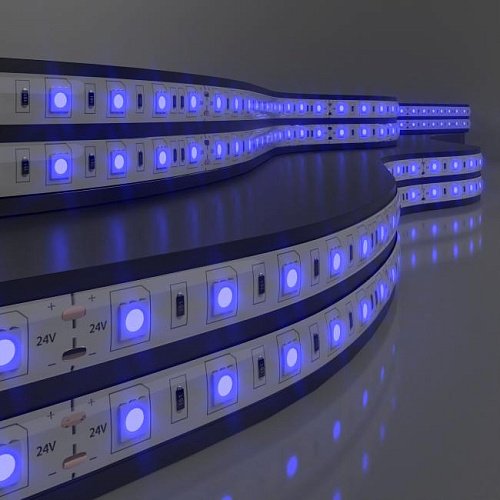 LED лента Elektrostandard 24V 14,4W IP20 Лента светодиодная 60Led 14,4W IP20 синий (5050 24V 60Led 14,4W IP20) a052975