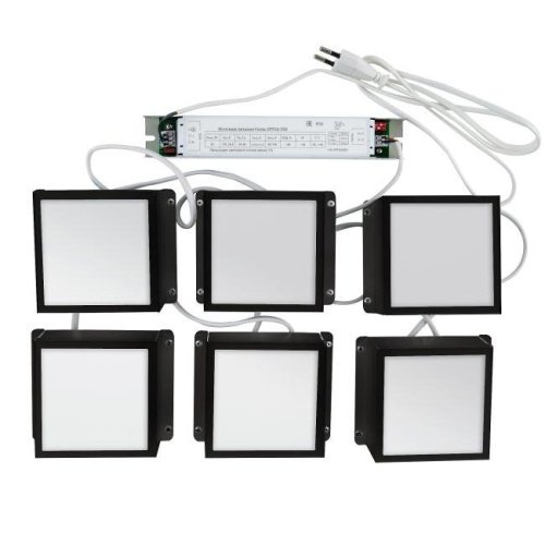 ULP-1010 42W/4000К IP40 GRILYATO BLACK KIT06 Встраиваемый светильник Uniel Grilyato mini ULP-1010 42W/4000К IP40 GRILYATO BLACK KIT06