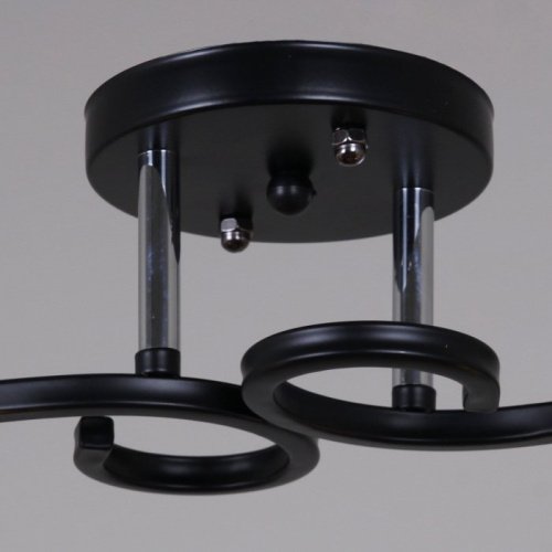 Потолочная люстра 06089-0.3-02 BK+CR