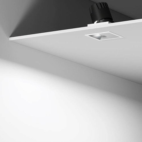 Встраиваемый светильник Elektrostandard Inline 25091/LED 10W 4000K белый/хром