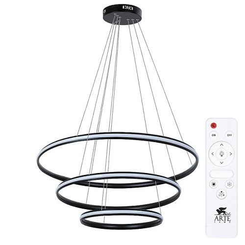 Подвесная люстра Arte Lamp Meridiana A2198SP-3BK