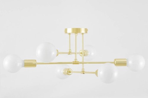 Потолочная люстра Lumina Deco Nova TC 2010-6 GD