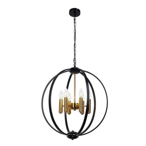 Подвесная люстра Arte Lamp Castula A7013SP-6BK