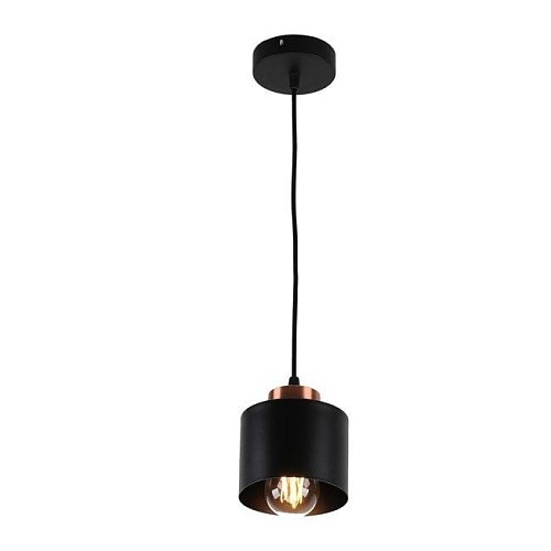 MD.8824-1-P BK+AB Светильник подвесной IMEX Tinto MD.8824-1-P BK+AB