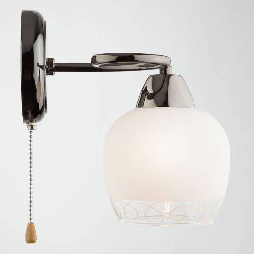 Настенное бра Eurosvet 70032 70032/1 чёрный жемчуг