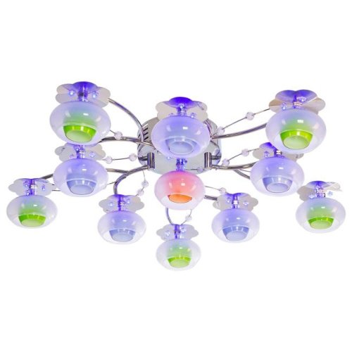 7732/11CR RC MIXLED Потолочная люстра ЭкономСвет 7732 7732/11CR RC MIXLED