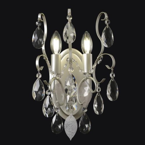 ESMIRALDA AP2 SILVER Настенное бра Crystal Lux Esmiralda ESMIRALDA AP2 SILVER