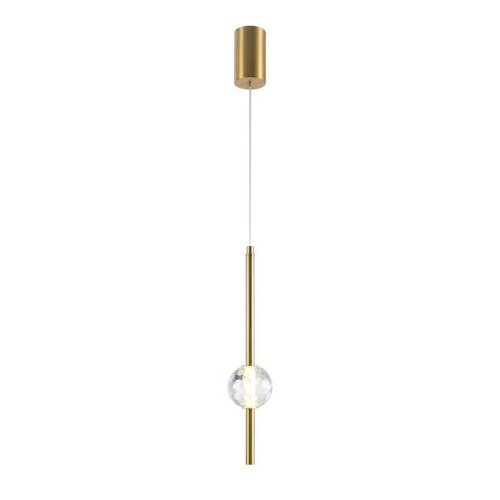 Светильник подвесной Indigo Ciondolo V000170L 11066/1P Brass