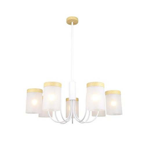 Люстра на штанге Escada Harmony 1172/7P White