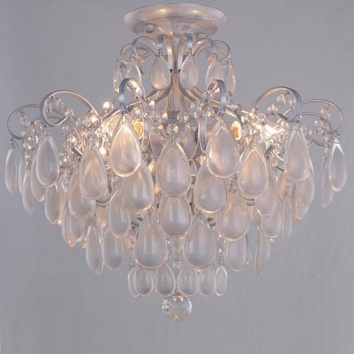 SEVILIA PL4 SILVER Потолочная люстра Crystal Lux Sevilia SEVILIA PL4 SILVER
