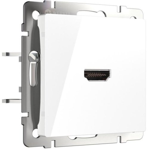 W1186001/ Розетка HDMI (белый) Розетка Werkel W1186001/ Розетка HDMI (белый)