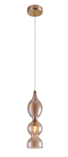 IRIS SP1 B AMBER Светильник подвесной Crystal Lux Iris IRIS SP1 B AMBER