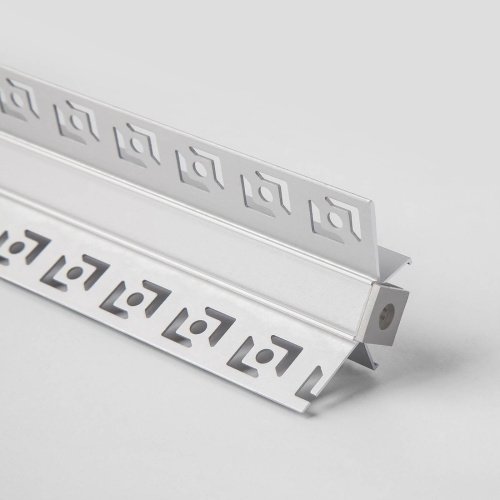 Встраиваемый угловой алюминиевый профиль Elektrostandard LL-2-ALP014 LL-2-ALP014 Встраиваемый угловой алюминиевый профиль (внутренний угол) для LED ленты (под ленту 9mm)