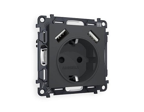 MA909010 Розетка Ambrella Volt ALFA MA909010