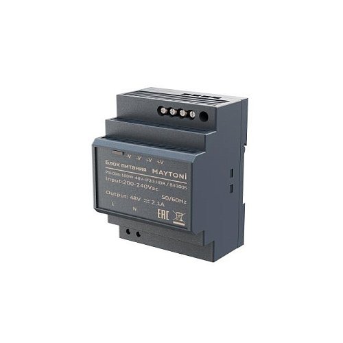 831005 Блок питания PSL016 48В 100Вт IP20 Maytoni Блоки питания 48В 831005
