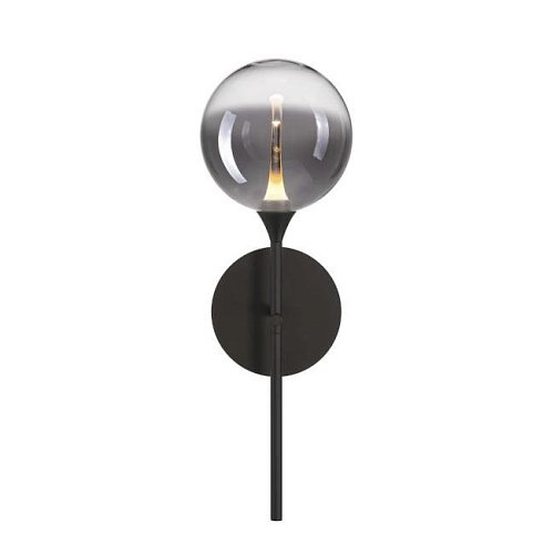 MB23001045H-1B black/smoky Настенное бра Delight Collection MD23001045 MB23001045H-1B black/smoky