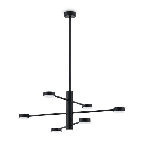 FR5363CL-06B Люстра на штанге Freya Tactic FR5363CL-06B