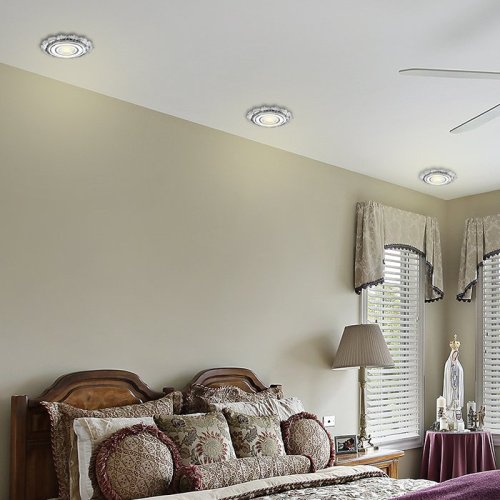 Встраиваемый светильник с узорами Ligna 370277 Novotech