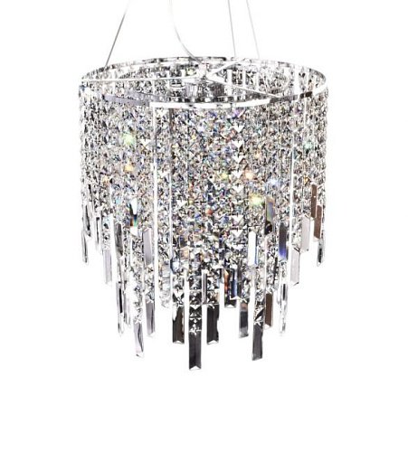 LDP 2159-450 CHR Подвесная хрустальная люстра Zucchero Lumina Deco LDP 2159-450 CHR