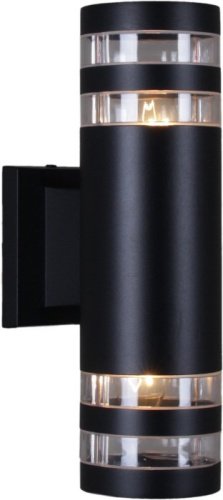 Настенный светильник уличный 86227-9.2-002CT 2*E27 BK