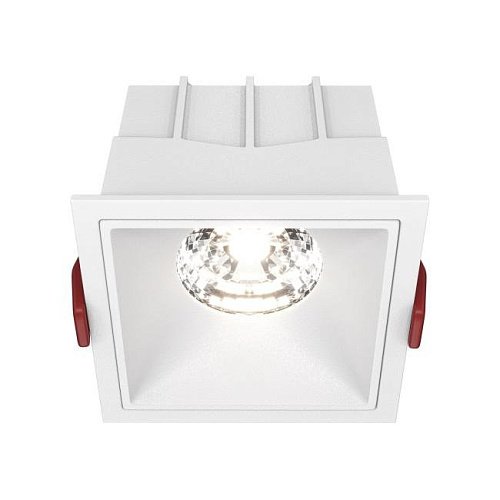 Встраиваемый светильник Maytoni Alfa Led DL043-01-15W4K-SQ-W