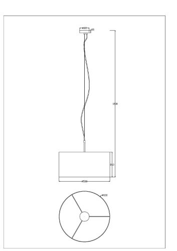 Светильник подвесной Arte Lamp Coppa A4095SP-3BK