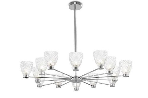 MOD068PL-14CH Люстра на штанге Maytoni Ralar MOD068PL-14CH