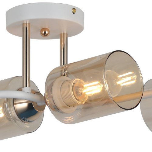 IL8148-6COU-79 WH GD Bice Потолочная люстра ILLUMICO IL8148-6COU-79 WH GD Bice