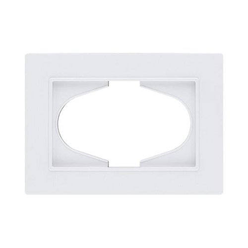 Рамка для двойной розетки, белый Kollinger Eleganz Plex EP120WH