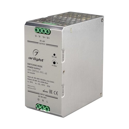Источник напряжения для монтажа на DIN-рейку Arlight Arv 044599