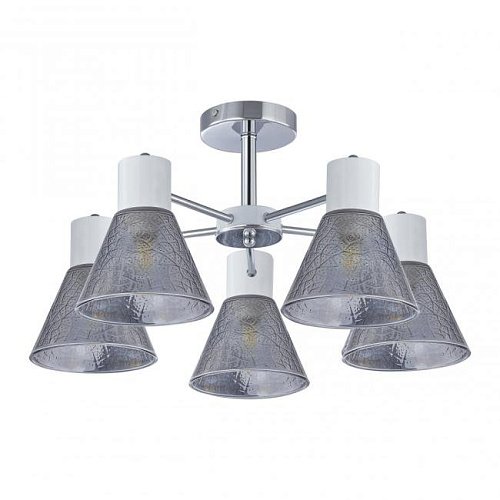 322408/5 CR+WH Потолочная люстра Arte Milano Napoli 322408/5 CR+WH