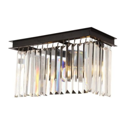 KR0387W-2A black/clear Настенное бра Delight Collection 1920s Odeon KR0387W-2A black/clear