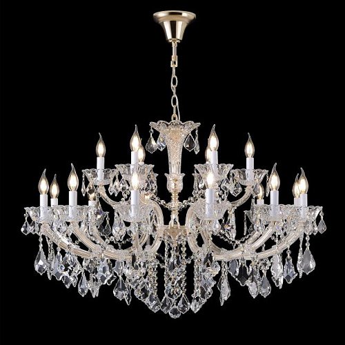 CRISTELLE SP12+6 GOLD Подвесная люстра CRISTELLE Crystal Lux CRISTELLE SP12+6 GOLD