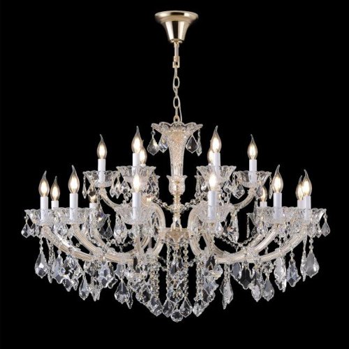 Подвесная люстра CRISTELLE Crystal Lux CRISTELLE SP12+6 GOLD