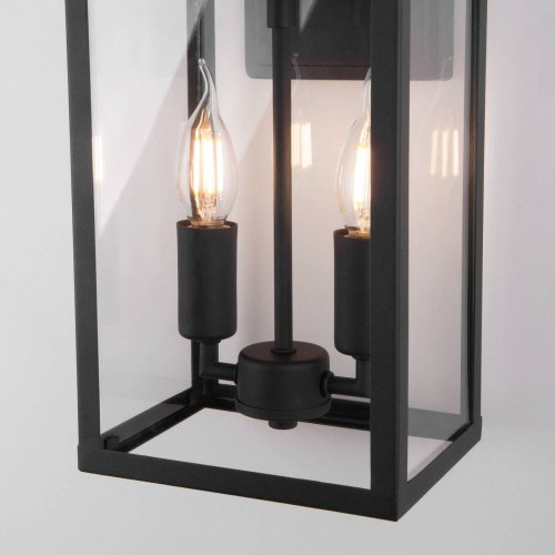 Уличный настенный светильник Elektrostandard Candle Candle D (35150/D) чёрный