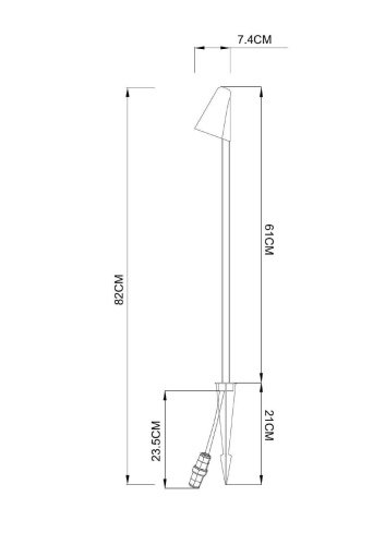 Грунтовый светильник Arte Lamp Muphrid A4109FN-1BK
