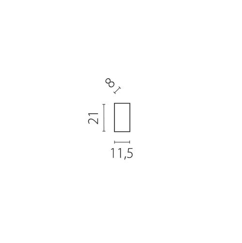 Заглушка Lightstar Due Hermes 510167