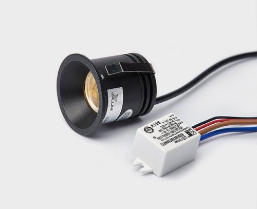 DL 3027 black Встраиваемый светильник Italline DL3027 DL 3027 black