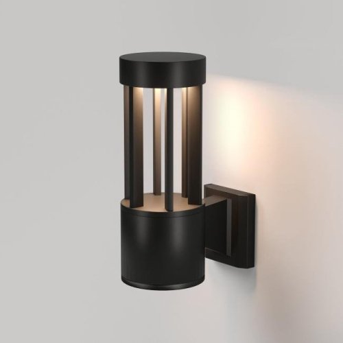 APART (35193/W) черный Уличный настенный светильник Elektrostandard Apart APART (35193/W) черный